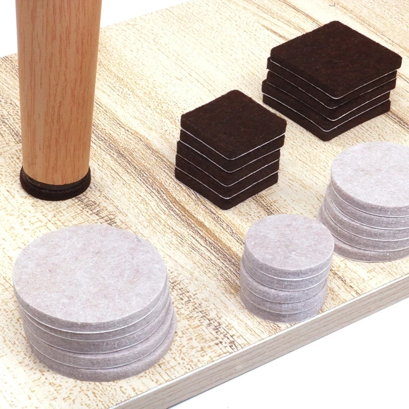 18-128pcs Chair Table Leg Felt Pads Self Adhesive Floor Scratch Protector Mute Non-slip Feet Mat DIY Furniture Accessories
18-128pcs Chair Table Leg Felt Pads Self Adhesive Floor Scratch Protector Mute Non-slip Feet Mat DIY Furniture Accessories