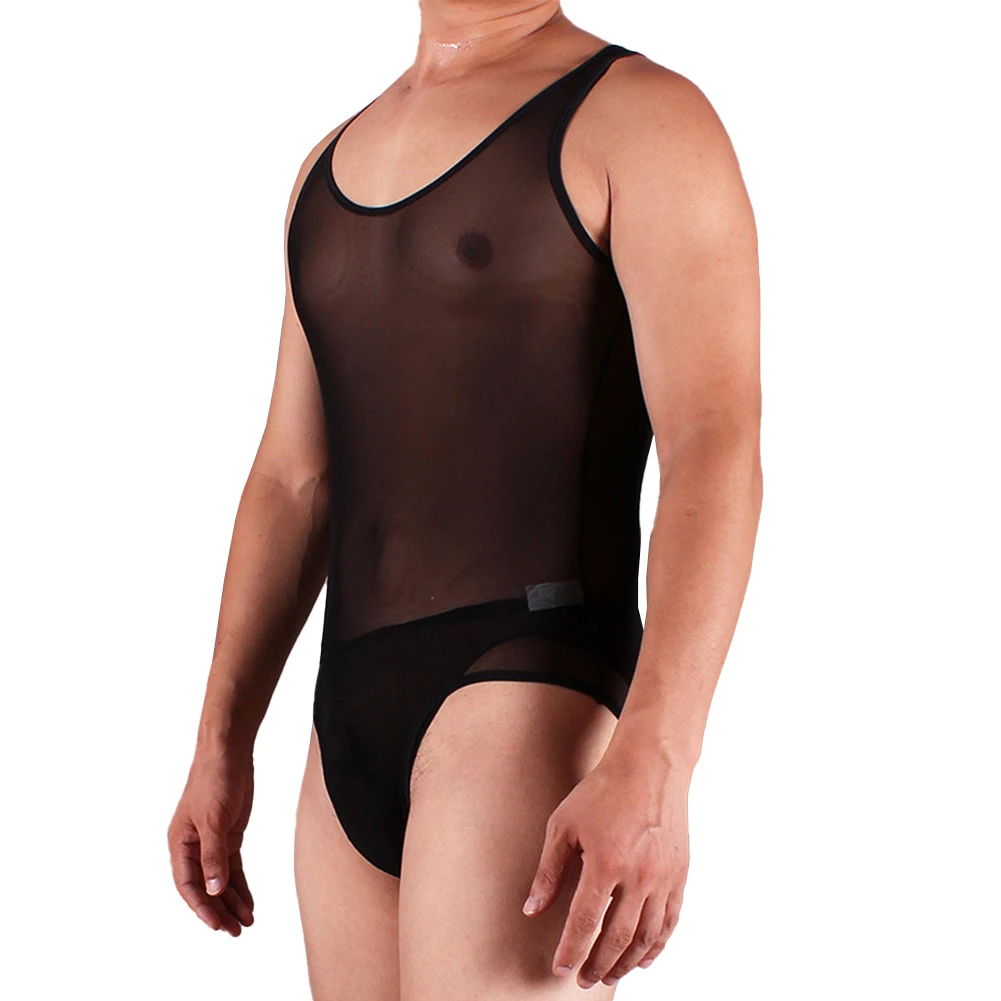 Fashion Men's Sexy Mesh Vest Lingerie Underwear Bodysuit Sheer See Through Jumpsuits Sleeveless Jumpsuit Panties
Fashion Men's Sexy Mesh Vest Lingerie Underwear Bodysuit Sheer See Through Jumpsuits Sleeveless Jumpsuit Panties