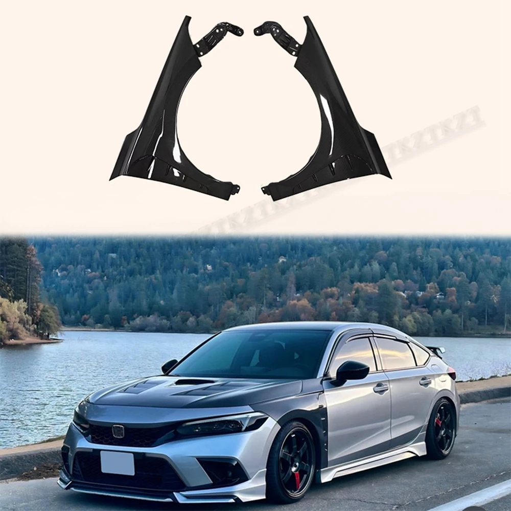 For Honda Civic 11th 2022 2023 FL1 FE1 Sedan Hatchback Carbon Fiber Vented Fender Replacement
For Honda Civic 11th 2022 2023 FL1 FE1 Sedan Hatchback Carbon Fiber Vented Fender Replacement