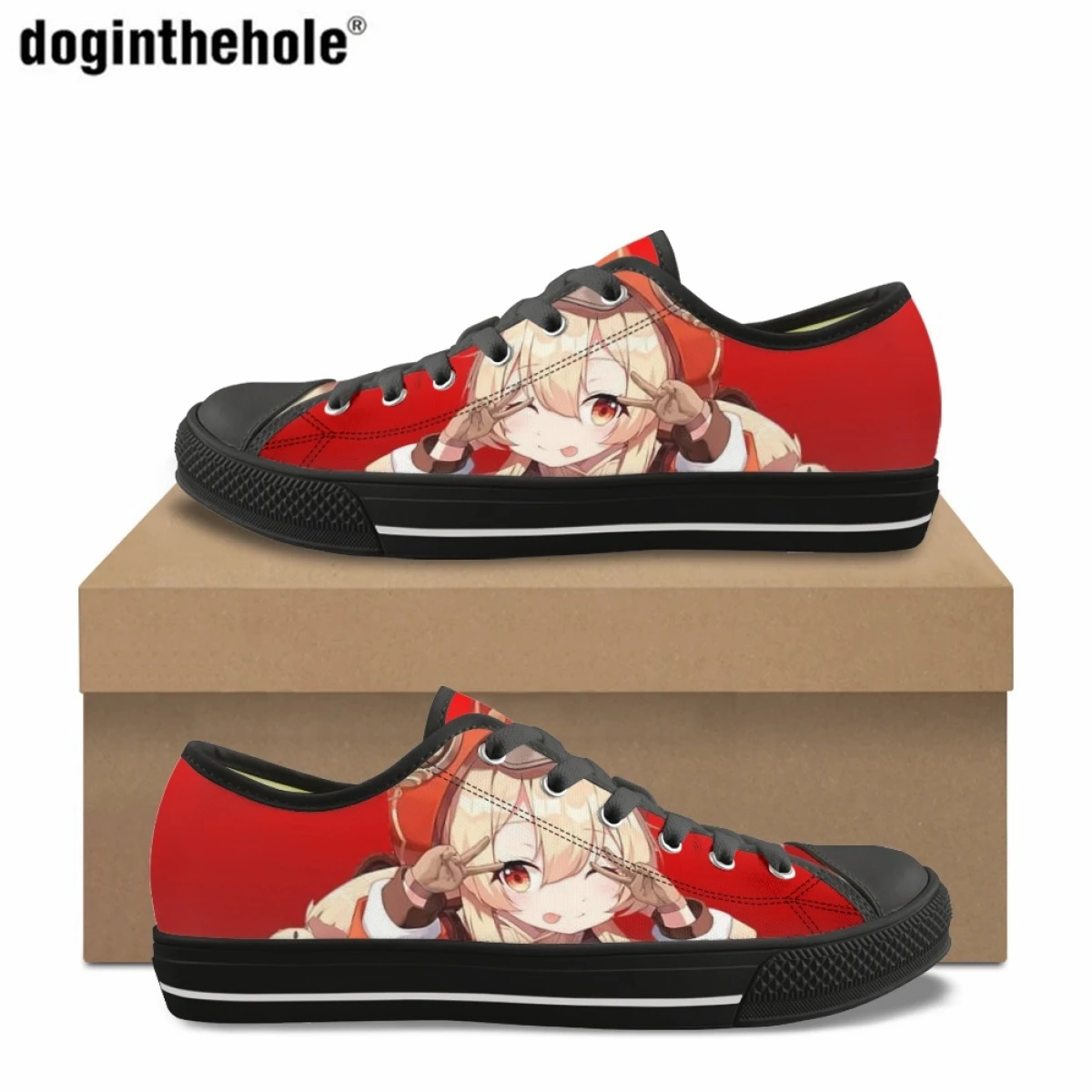 Doginthehole Genshin Impact Print Design Ladies Casual Flat Shoes Anime Design Classic Low Top Canvas Shoes Comfortable Sneaker
Doginthehole Genshin Impact Print Design Ladies Casual Flat Shoes Anime Design Classic Low Top Canvas Shoes Comfortable Sneaker