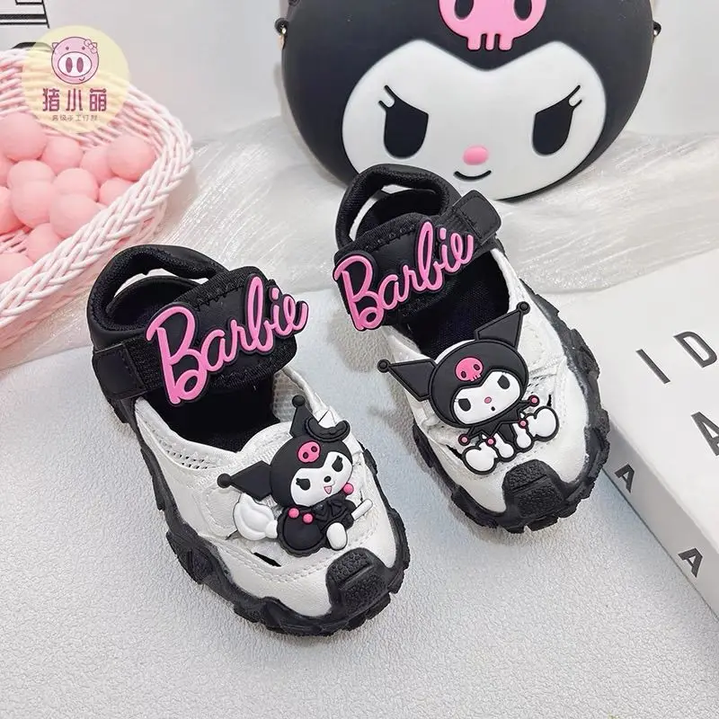 Girly Heart Kawaii Sanrio Anime Kuromi Black Sandals Summer Cute Cartoon Sports Leisure Sneakers Shoes Gifts for Kids
Girly Heart Kawaii Sanrio Anime Kuromi Black Sandals Summer Cute Cartoon Sports Leisure Sneakers Shoes Gifts for Kids