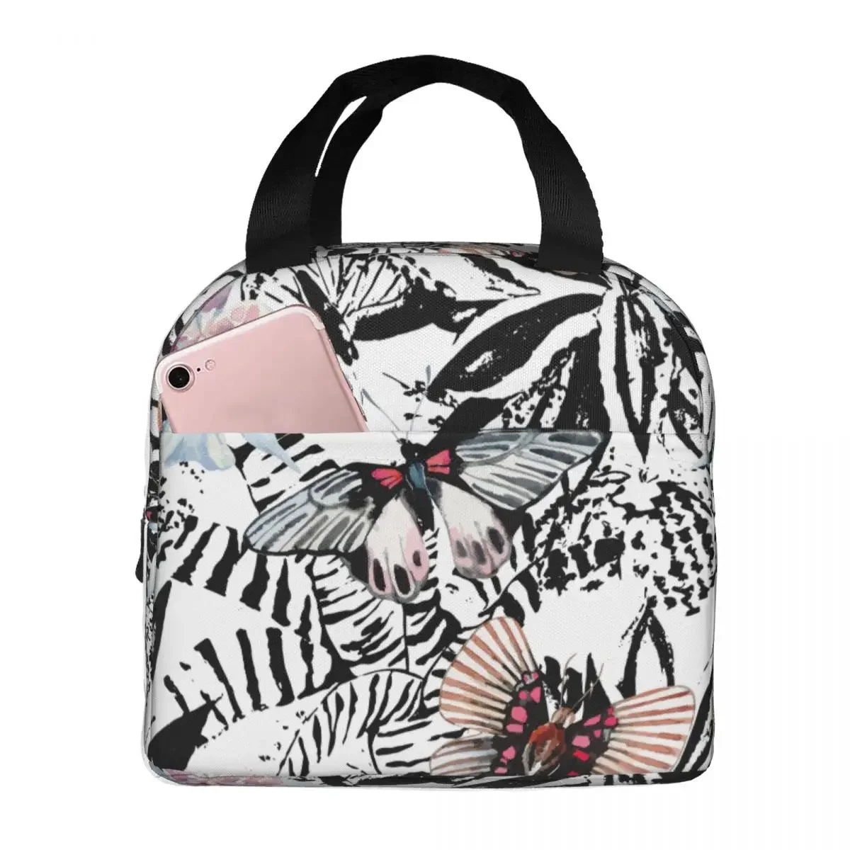 Butterfly Lunch Bag Waterproof Insulated Canvas Cooler Thermal Food Picnic Work Lunch Box for Women Kids
Butterfly Lunch Bag Waterproof Insulated Canvas Cooler Thermal Food Picnic Work Lunch Box for Women Kids
