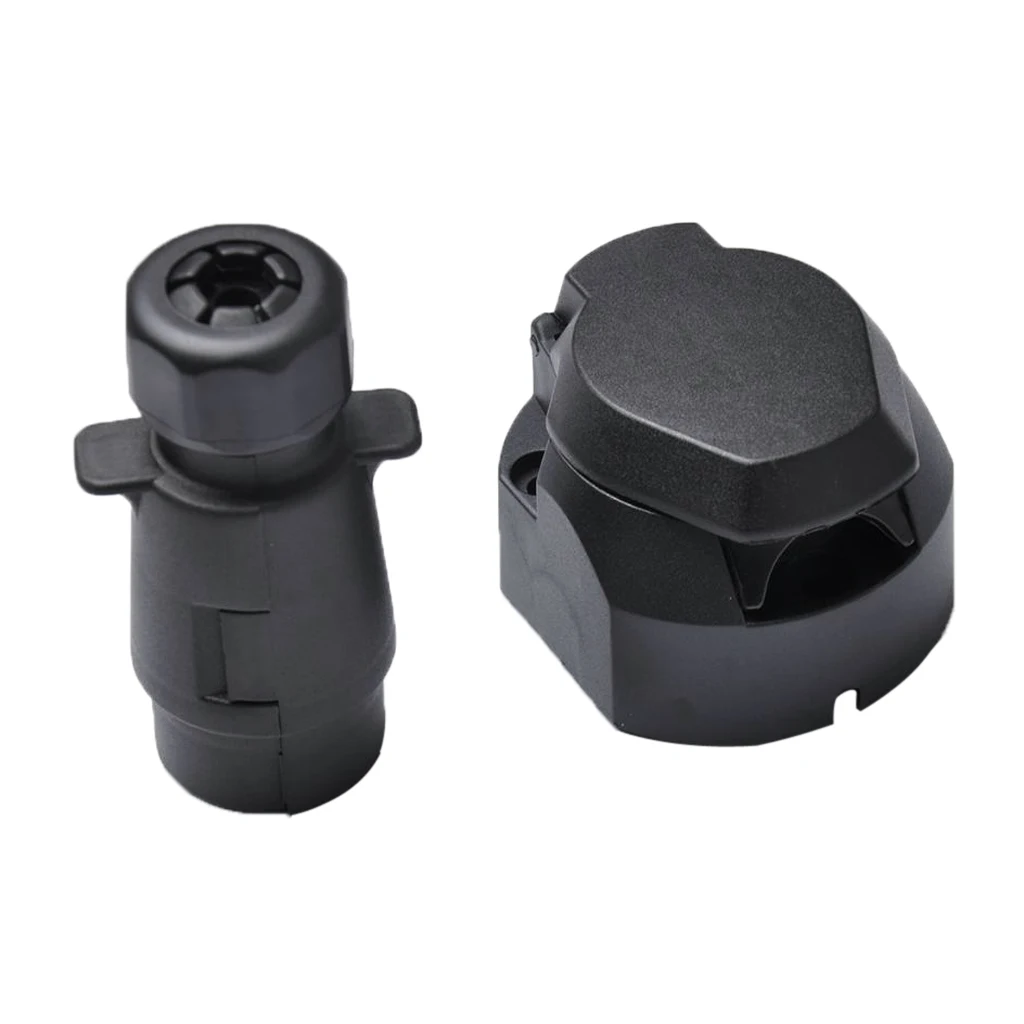 7-контактный пластиковый разъем для подключения прицепа
7-контактный пластиковый разъем для подключения прицепа