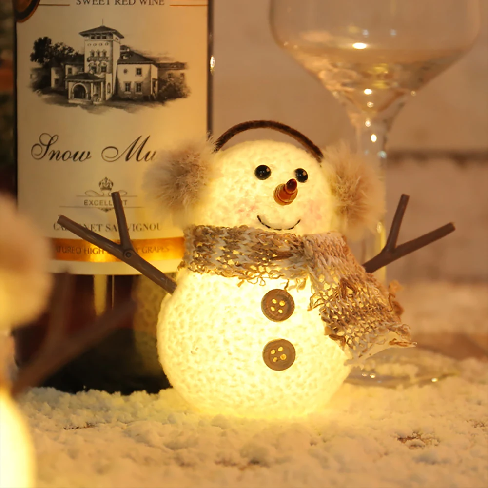 Christmas Decorations Light Light Snowman Christmas Outdoor Desktop Ornaments Glowing Snowman Figurine Luminous Night Light
Christmas Decorations Light Light Snowman Christmas Outdoor Desktop Ornaments Glowing Snowman Figurine Luminous Night Light