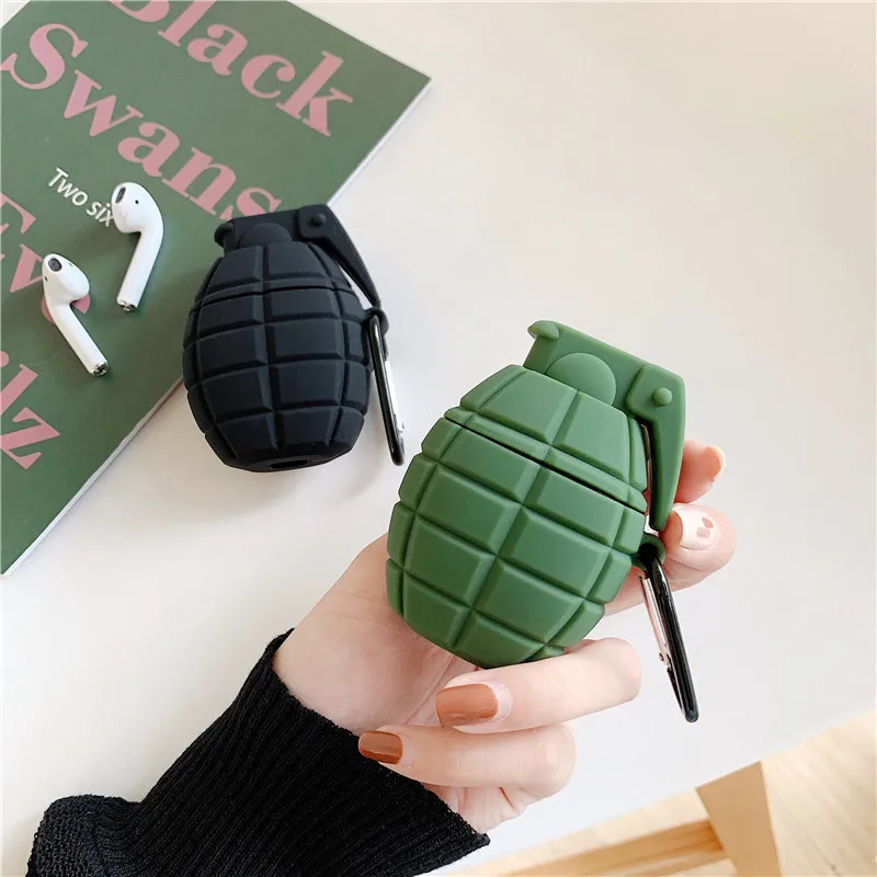 3D Big Bomb Funny Cute Silicone Cases For Apple Airpods 1 2 Wireless Earphone Charging Cover Case Box for airpods 3 Pro
3D Big Bomb Funny Cute Silicone Cases For Apple Airpods 1 2 Wireless Earphone Charging Cover Case Box for airpods 3 Pro