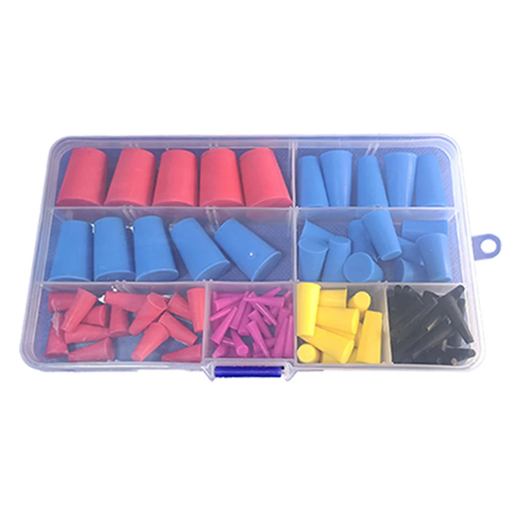 Quality Useful New Practical Silicone Cone Plugs Cone Plugs 60Pcs 60pcs/set Universal Accessories Assortment Kit
Quality Useful New Practical Silicone Cone Plugs Cone Plugs 60Pcs 60pcs/set Universal Accessories Assortment Kit