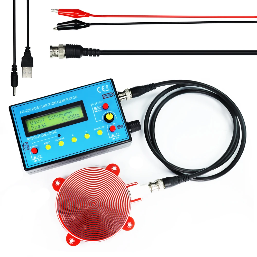 FG-100 FG-200 DDS Function Signal Generator Frequency Counter 0.01Hz - 500KHz Signal Source Module Sine+Square+Sawtooth Waveform
FG-100 FG-200 DDS Function Signal Generator Frequency Counter 0.01Hz - 500KHz Signal Source Module Sine+Square+Sawtooth Waveform