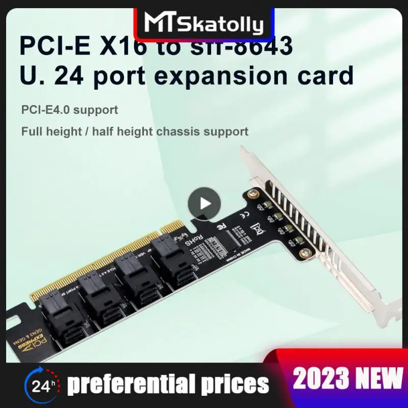 

Разделенная карта Pcie4.0, стабильная фотография, Высокоскоростная передача данных Pciex16 на 4 порта, U.2 Nvme для карты расширения Windows