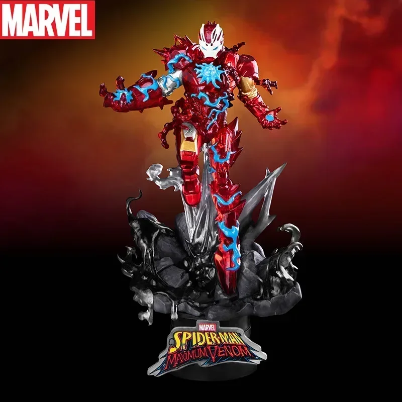 

The Avengers Iron Man Spider Man Venom Groot Captain America Marvel Universe Series Collect Figures Model Toys Ornaments Gift