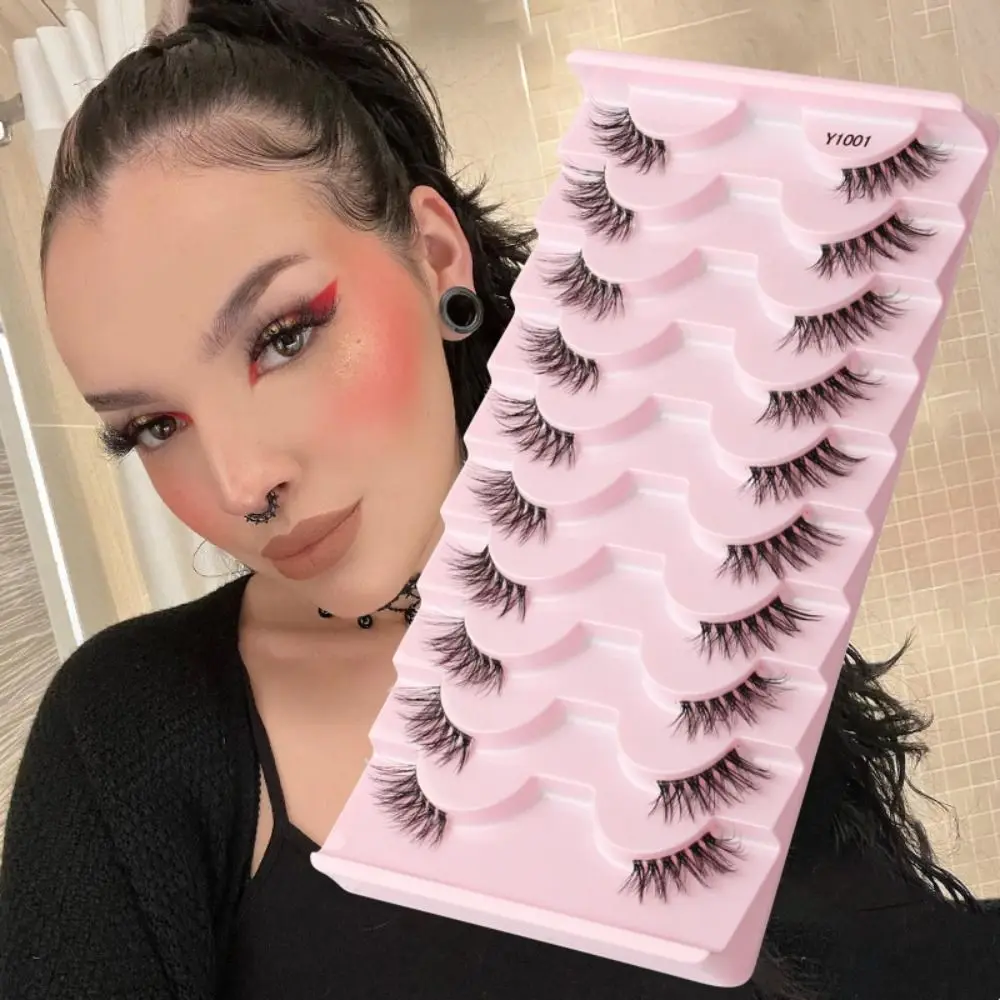 

Eyelashes Extension Fake Lashes Transparent Terrier Half False Eyelashes Makeup Tools Half Eye Lashes Faux Mink Lashes