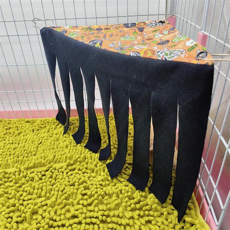 Guinea Pig Hammock Pet Hideout Cage Accessories Hamster Tent Nest Bed Corner Tassel Shelter for Chinchilla Hedgehog Squirrel Guinea Pig Hammock Pet Hideout Cage Accessories Hamster Tent Nest Bed Corner Tassel Shelter for Chinchilla Hedgehog Squirrel