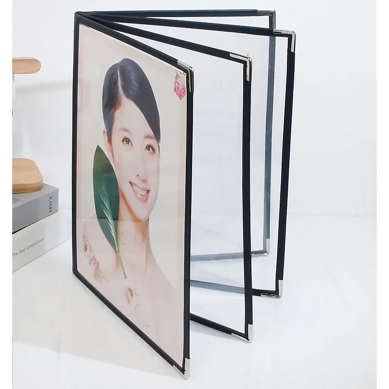 

A4 ( 4 sheets ) Cards Display Folder Book Plastic Material