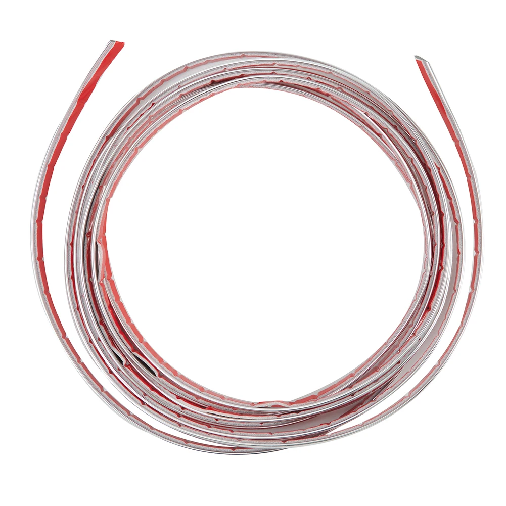 Body Trim Strip Decoration Rear bumper Silver 1 Roll of 10ft/8mm Auto Car Door Edge Chrome-plated ABS Practical
Body Trim Strip Decoration Rear bumper Silver 1 Roll of 10ft/8mm Auto Car Door Edge Chrome-plated ABS Practical