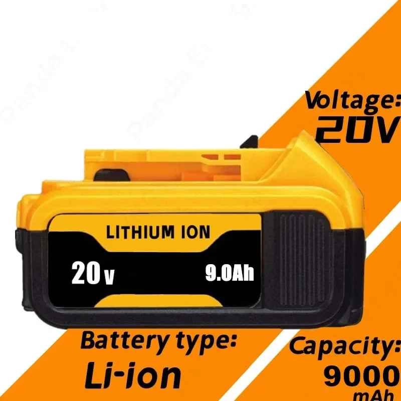 Aokaidikui 20V 9.0Ah MAX Battery Power Tool Replacement for DeWal DCB184 DCB181 DCB182 DCB200 20V 3A 5A 6A 18Volt 20v Battery
Aokaidikui 20V 9.0Ah MAX Battery Power Tool Replacement for DeWal DCB184 DCB181 DCB182 DCB200 20V 3A 5A 6A 18Volt 20v Battery