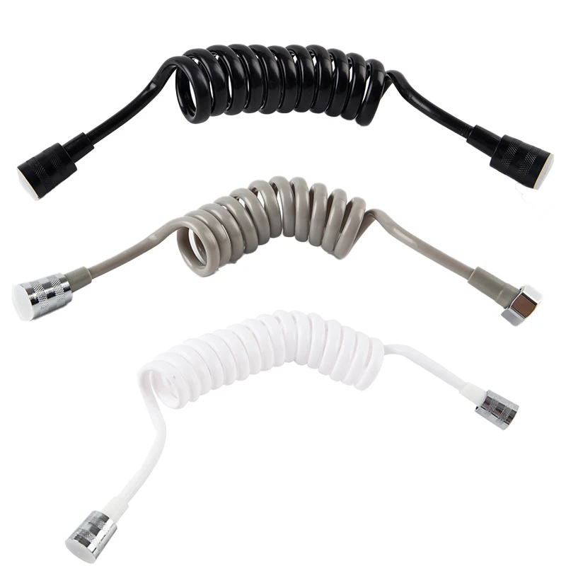 1.5m Spring Flexible Shower Hose with 1/2"Connector For Water Plumbing Toilet Bidet Sprayer Gun Telephone Line Plumbing Hose
1.5m Spring Flexible Shower Hose with 1/2"Connector For Water Plumbing Toilet Bidet Sprayer Gun Telephone Line Plumbing Hose