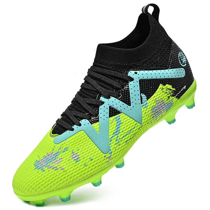 2023 new graffiti camouflage color matching high top FG/TF children's Football boot/teenagers' comfortable sports training shoes
2023 new graffiti camouflage color matching high top FG/TF children's Football boot/teenagers' comfortable sports training shoes
