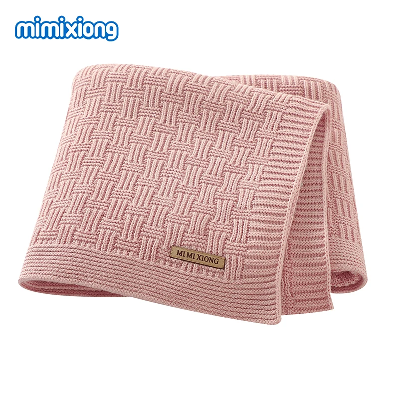 Baby Cotton Blankets Knitted 90*70cm Newborn Boys Girls Solid Dual-Use Stroller Basket Bedding Cradle Quilt Portable All Seasons
Baby Cotton Blankets Knitted 90*70cm Newborn Boys Girls Solid Dual-Use Stroller Basket Bedding Cradle Quilt Portable All Seasons