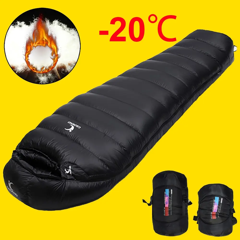 Outdoor Camping White Duck Down Sleeping Bag Ultralight Winter Autumn Adult Sleeping Bag Suitable For Travel, Hiking, Camping
Outdoor Camping White Duck Down Sleeping Bag Ultralight Winter Autumn Adult Sleeping Bag Suitable For Travel, Hiking, Camping