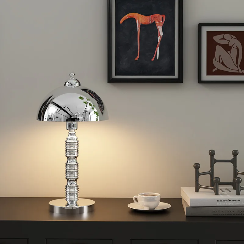 Luxurious creative living room Nordic modern Bauhaus table lamp bedroom bedside home simple atmospheric decorations ornaments 
Luxurious creative living room Nordic modern Bauhaus table lamp bedroom bedside home simple atmospheric decorations ornaments