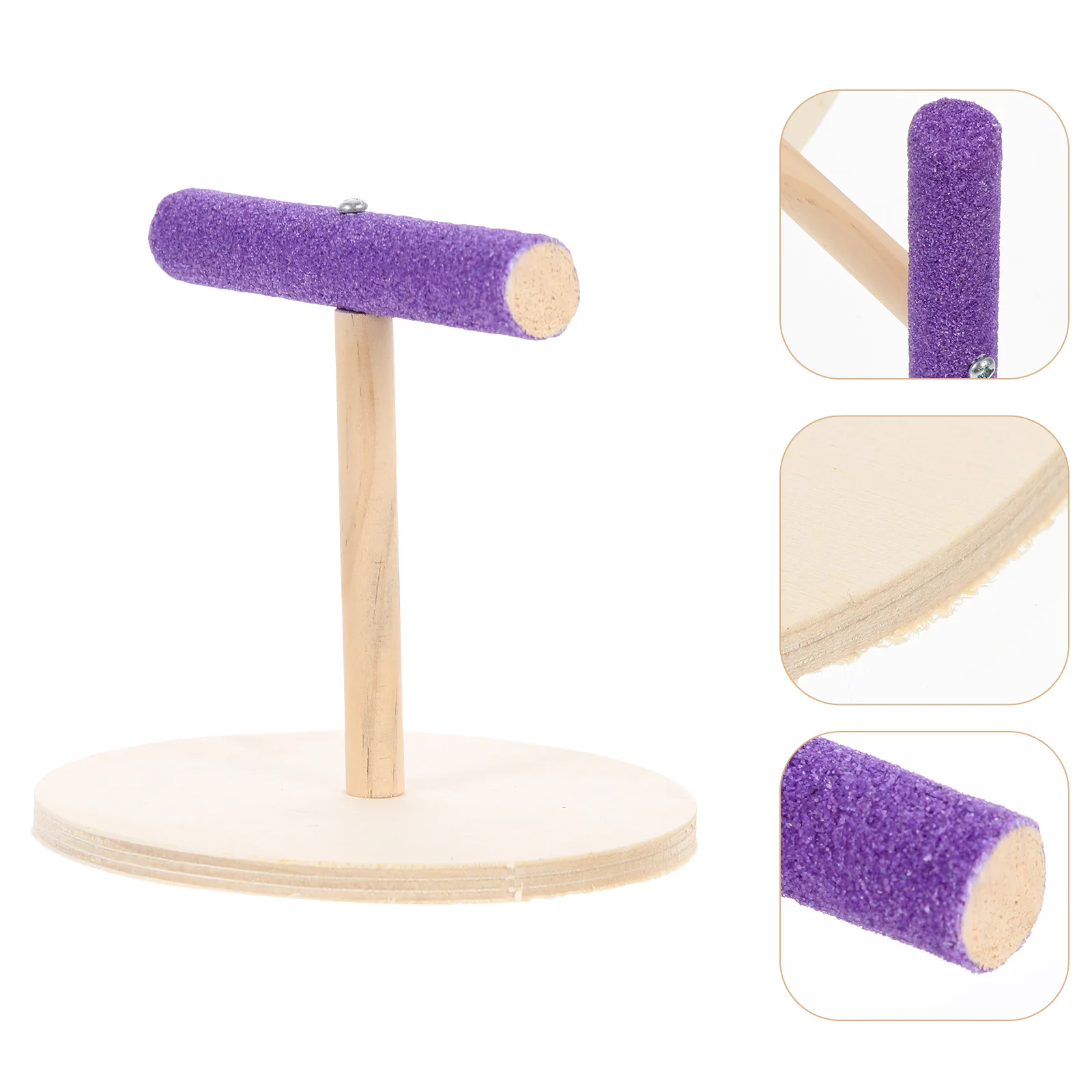 Wooden Bird Perch Stand Natural Bird Perch Office Bird Parrot Toy Parakeet Perch Stand
Wooden Bird Perch Stand Natural Bird Perch Office Bird Parrot Toy Parakeet Perch Stand