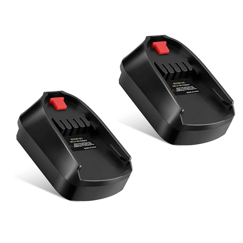 2Pcs Battery Adapter Use For 18V Li-Ion Battery BAT618 On Home Lithium Electrical Power Tool Replace All 18V
2Pcs Battery Adapter Use For 18V Li-Ion Battery BAT618 On Home Lithium Electrical Power Tool Replace All 18V