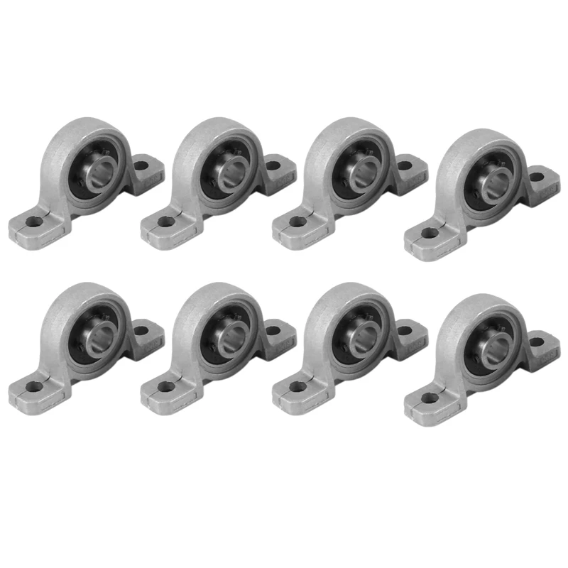 8Pcs KP08 Pillow Block Mounted Ball Bearing (Diameter 8Mm Bore) Zinc Alloy Pillow Block Bearing
8Pcs KP08 Pillow Block Mounted Ball Bearing (Diameter 8Mm Bore) Zinc Alloy Pillow Block Bearing