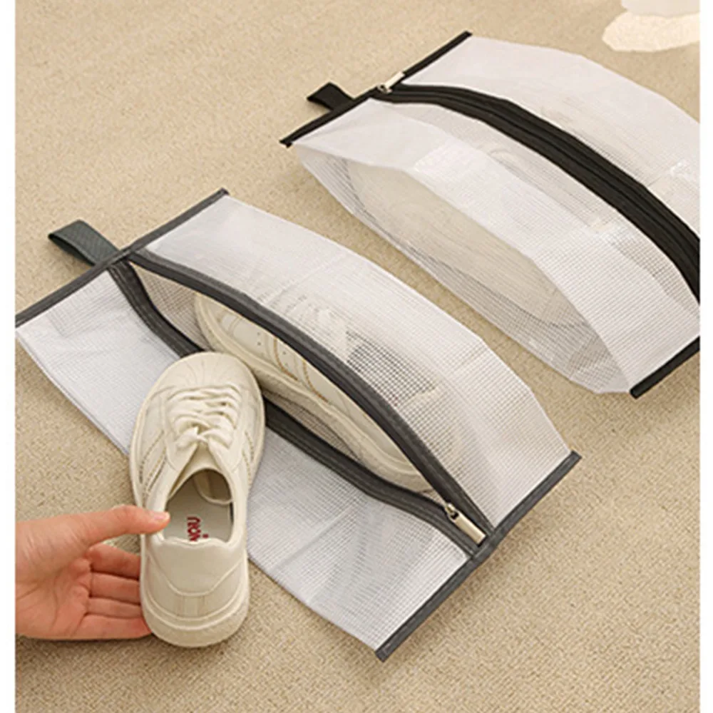 4Pcs with Handle Travel Shoe Bags Portable with Sturdy Zipper Shoe Organizer Bags Black and Grey Large Shoe Pouch Packing
4Pcs with Handle Travel Shoe Bags Portable with Sturdy Zipper Shoe Organizer Bags Black and Grey Large Shoe Pouch Packing
