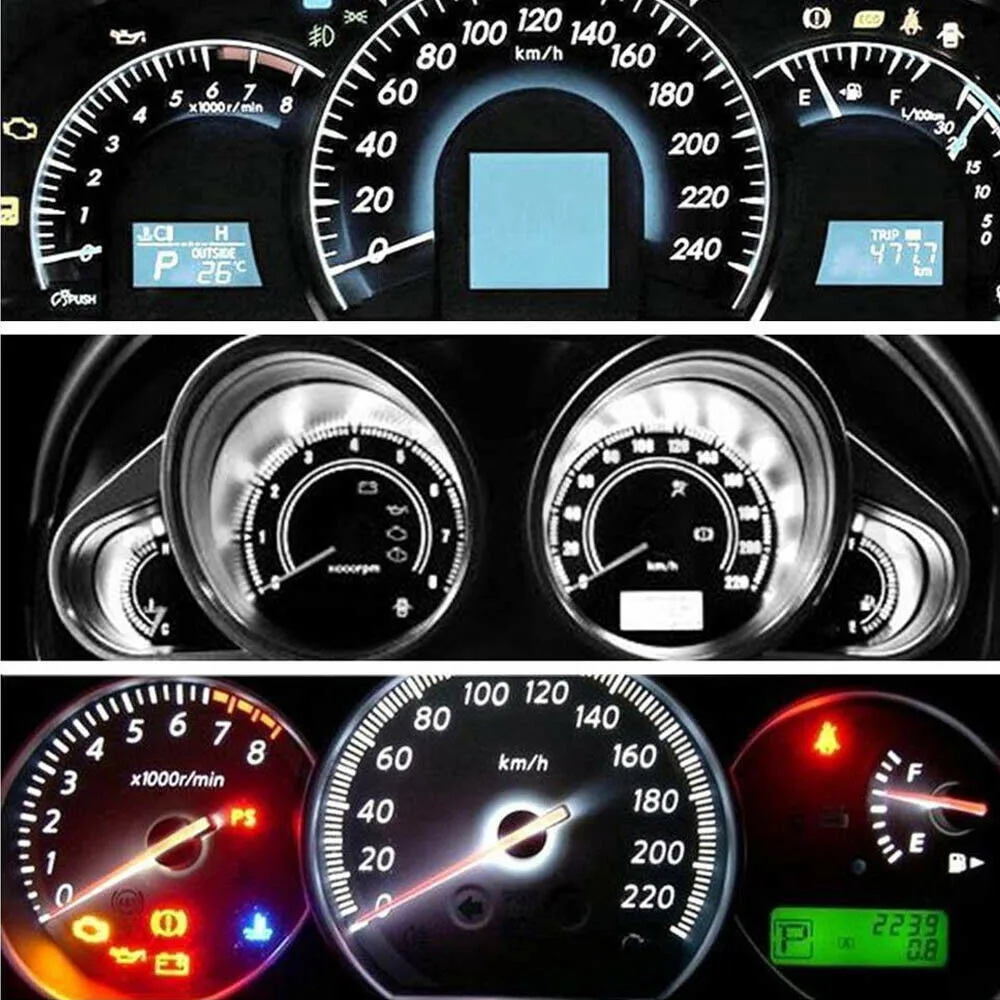 For Car Car LED Lamps LED Light Front Left Right 10pcs 6000K Dashboard White DustProof Panel T5 3014 SMD Wedge
For Car Car LED Lamps LED Light Front Left Right 10pcs 6000K Dashboard White DustProof Panel T5 3014 SMD Wedge