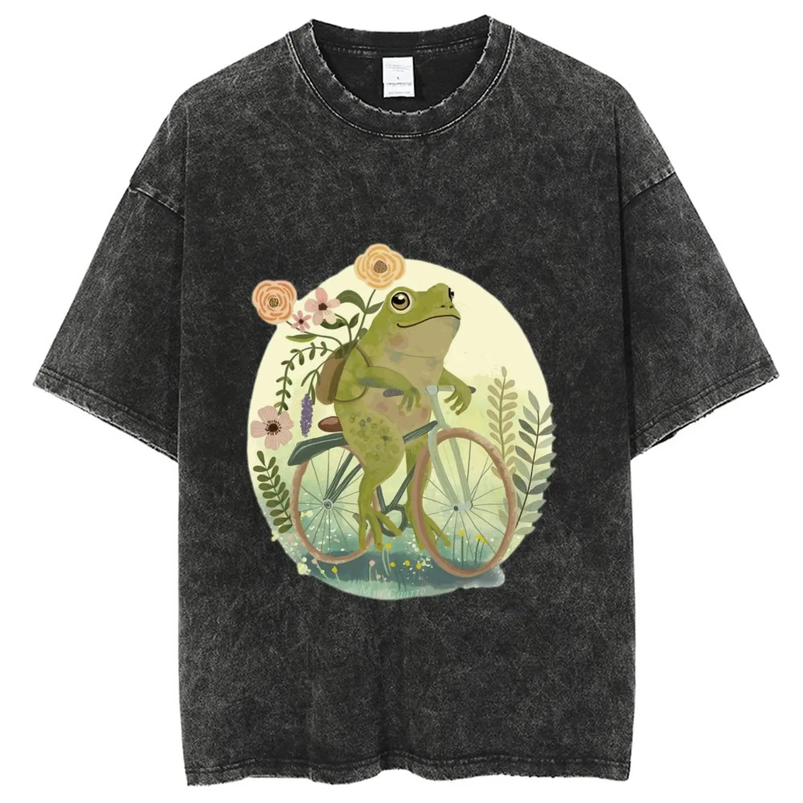 

Мужские готические футболки, уличная одежда в стиле хип-хоп, топы в стиле панк с буквенным принтом, летние женские винтажные стираемые футболки большого размера