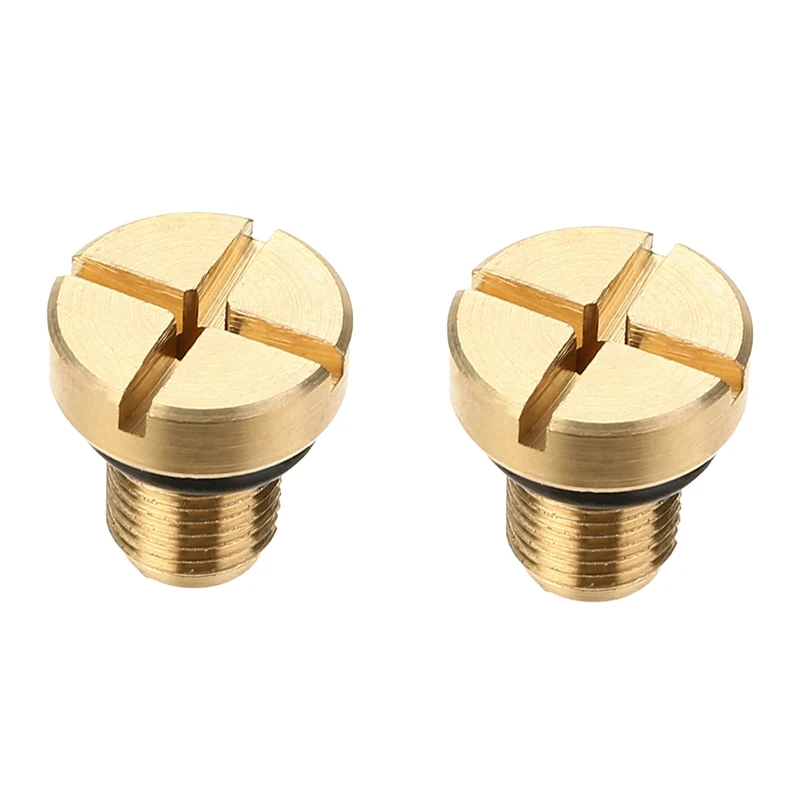 2X 17111712788 Radiator Overflow Coolant Expansion Tank Bleeder Screw Gold For BMW E36 E39 E46 Etc.
2X 17111712788 Radiator Overflow Coolant Expansion Tank Bleeder Screw Gold For BMW E36 E39 E46 Etc.
