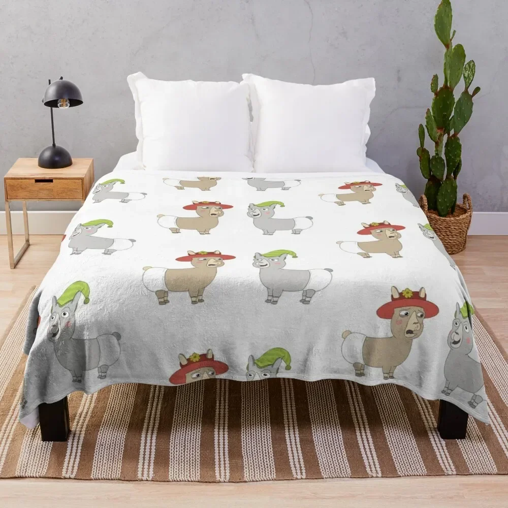 Llamas with hats, babies, 2 - Gift idea Throw Blanket Soft Sofa Throw Luxury Blankets
Llamas with hats, babies, 2 - Gift idea Throw Blanket Soft Sofa Throw Luxury Blankets