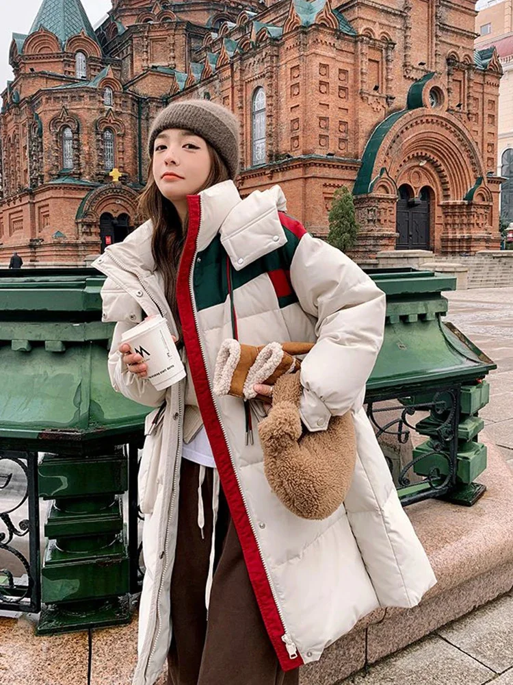 2024 New Winter Women Parka Fashion Long Coat Liner Hooded Parkas Jacket Oversize Thicken Warm Snow Cotton Padded Outeewear
2024 New Winter Women Parka Fashion Long Coat Liner Hooded Parkas Jacket Oversize Thicken Warm Snow Cotton Padded Outeewear