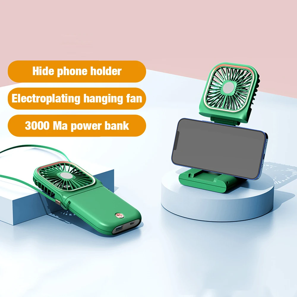 Portable Foldable Neck Fan Mini Hanging USB Rechargeable Fan Summer Outdoor Handheld Pocket Air Cooling Fan Phone Holder Adjust
Portable Foldable Neck Fan Mini Hanging USB Rechargeable Fan Summer Outdoor Handheld Pocket Air Cooling Fan Phone Holder Adjust