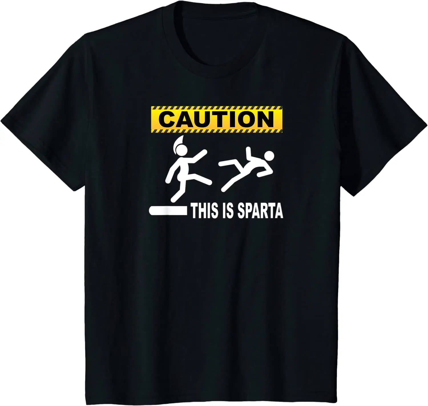Caution This Is Sparta - Humorous T-Shirt 100% Cotton O-Neck Summer Short Sleeve Casual Mens T-shirt Size S-3XL
Caution This Is Sparta - Humorous T-Shirt 100% Cotton O-Neck Summer Short Sleeve Casual Mens T-shirt Size S-3XL