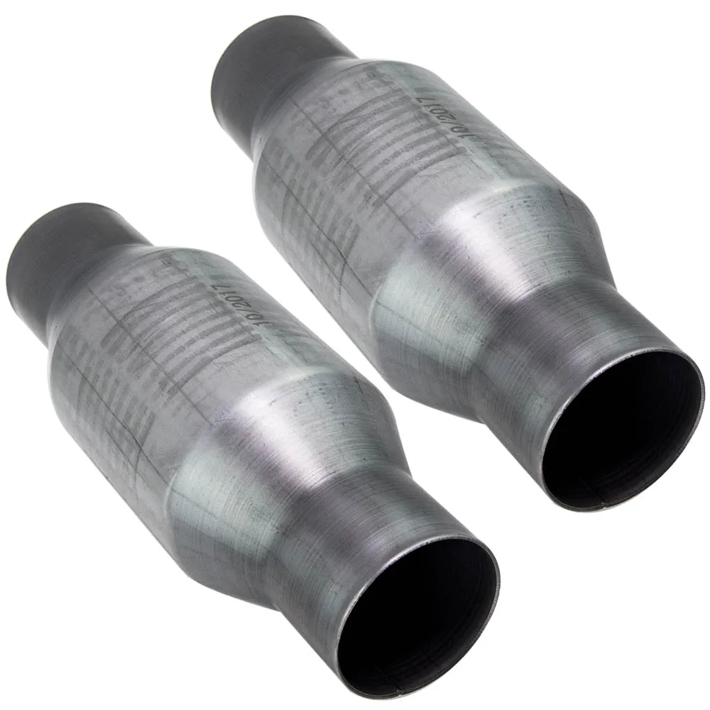 1 Pair 2.5" High Flow Catalytic Converter for 410250 Inlet Outlet Catalytic Directly Fit
1 Pair 2.5" High Flow Catalytic Converter for 410250 Inlet Outlet Catalytic Directly Fit