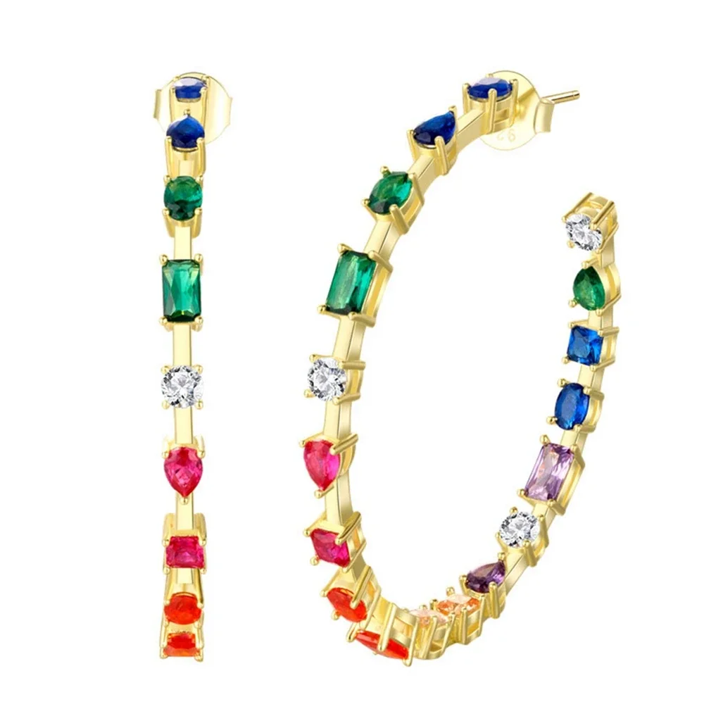 Роскошные позолоченные серьги светильник 18K из чистого серебра 925 пробы с сапфиром изумрудом Рубином бриллиантами с высоким содержанием углерода
Роскошные позолоченные серьги светильник 18K из чистого серебра 925 пробы с сапфиром изумрудом Рубином бриллиантами с высоким содержанием углерода