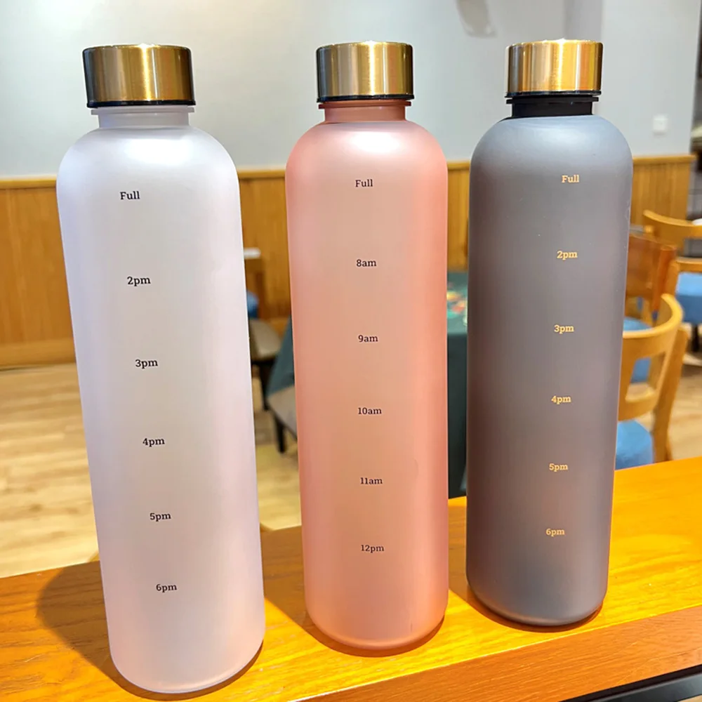1000ML Sports Water Bottle with Time Marker Leakproof Drink Bottle Travel Picnic Kettle Outdoor Camping Cycling Water Bottle
1000ML Sports Water Bottle with Time Marker Leakproof Drink Bottle Travel Picnic Kettle Outdoor Camping Cycling Water Bottle