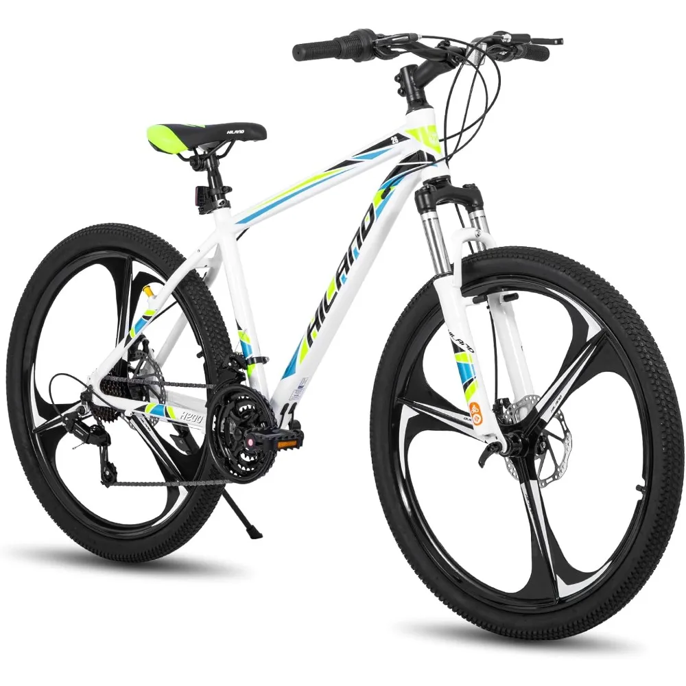 Mountain Bike, 3/6/Multi-Spokes, 21 Speeds Drivetrain, Aluminum Frame 26 Inch Wheels, Disc-Brake Bike
Mountain Bike, 3/6/Multi-Spokes, 21 Speeds Drivetrain, Aluminum Frame 26 Inch Wheels, Disc-Brake Bike