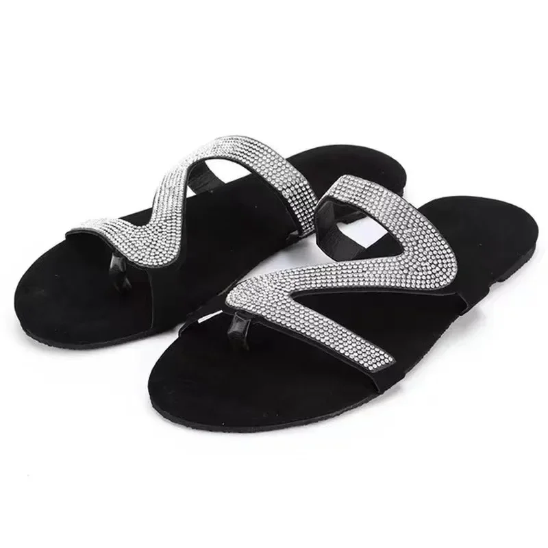 Sexy Women Sandals Summer Beach Shallow Mouth Rhinestones Ladies Fashion Show Comfortable Light Shoes Sandalias Femininas
Sexy Women Sandals Summer Beach Shallow Mouth Rhinestones Ladies Fashion Show Comfortable Light Shoes Sandalias Femininas
