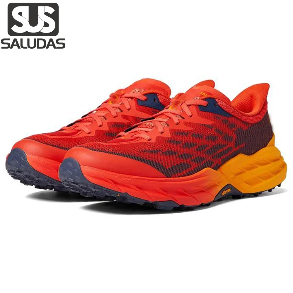 

SALUDAS Speedgoat 5 Trail Running Shoes Anti-Skid And Wear Resistance Trekking Shoe Unisex Running Sneakers Outdoor Hiking Shoes