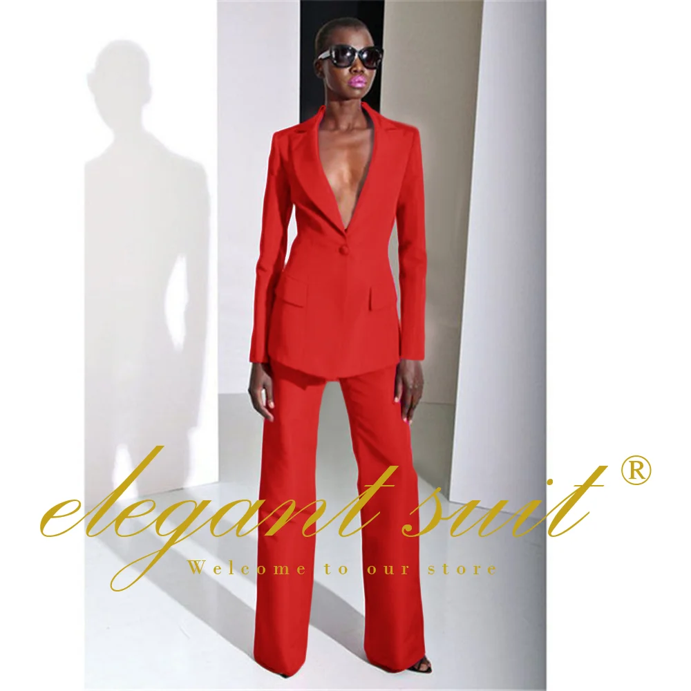 2-piece suit for women - straight trousers and formal officer uniform, casual fashion custom tuxedo for women
2-piece suit for women - straight trousers and formal officer uniform, casual fashion custom tuxedo for women