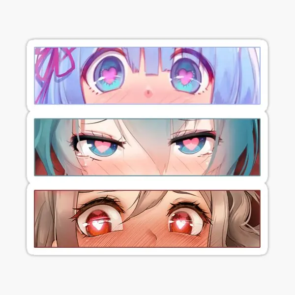 Комплект прозрачных наклеек Lewd Eyes, 5 шт., наклейки для ноутбука, наклейки для багажа, искусство, стена для гостиной, забавные аниме украшения бампера для комнаты
Комплект прозрачных наклеек Lewd Eyes, 5 шт., наклейки для ноутбука, наклейки для багажа, искусство, стена для гостиной, забавные аниме украшения бампера для комнаты