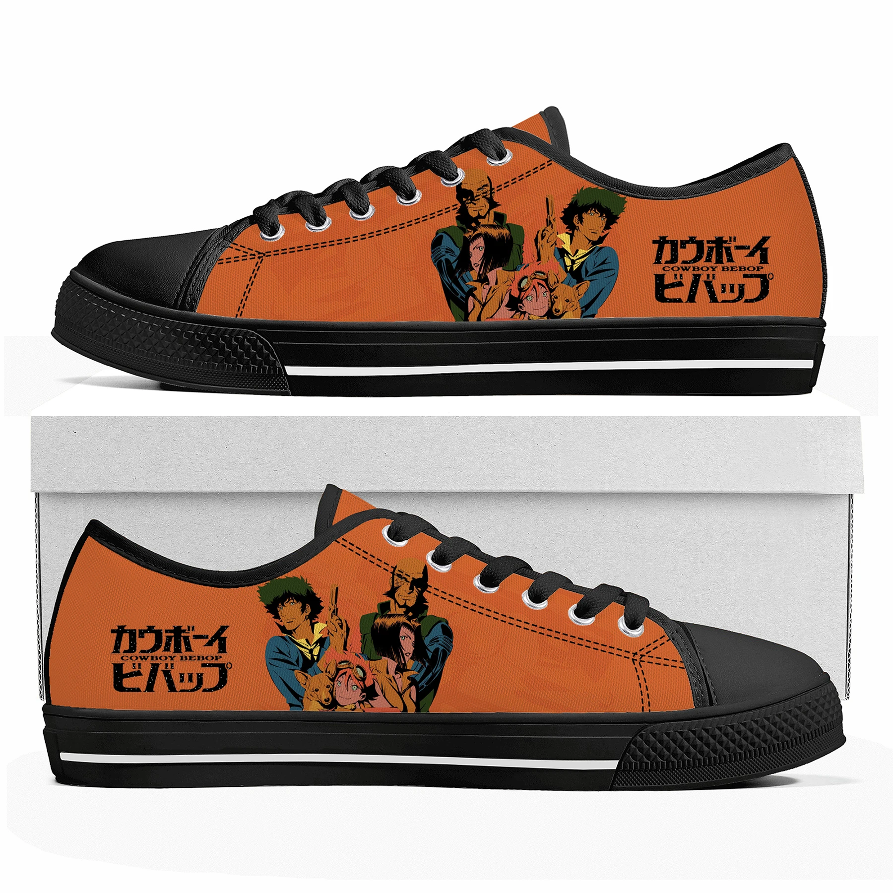 Cowboy Bebop Anime Manga Cartoon Low Top Sneakers Mens Womens Teenager Canvas High Quality Sneaker Couple Shoes Custom Shoe
Cowboy Bebop Anime Manga Cartoon Low Top Sneakers Mens Womens Teenager Canvas High Quality Sneaker Couple Shoes Custom Shoe