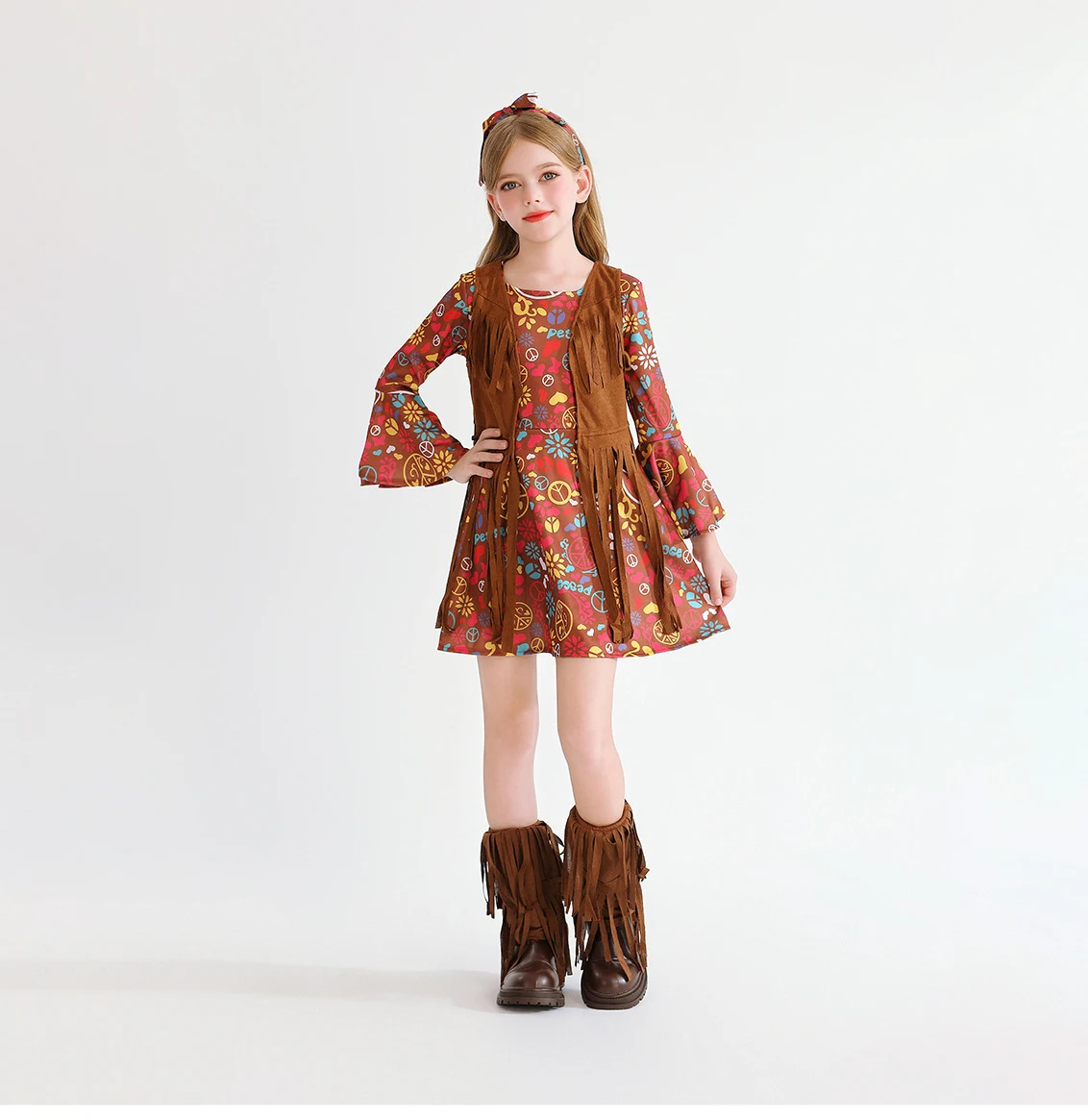 ملابس أطفال للكرنفال، طقم سترة من الدنيم المطبوع، زي حفلات، فستان أداء عتيق الطراز للأطفال من 3-8 سنوات، ملابس أعياد الميلاد ملابس أطفال للكرنفال، طقم سترة من الدنيم المطبوع، زي حفلات، فستان أداء عتيق الطراز للأطفال من 3-8 سنوات، ملابس أعياد الميلاد