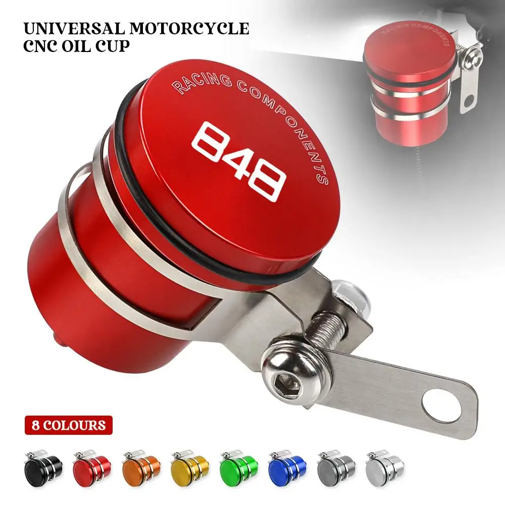 FOR Ducati 848 1198 MULTISTRADA1200/1260/S/GT STREETFIGHTER 848 Panigale Master Cylinder Brake Rear Fluid Reservoir Tank Oil Cup
FOR Ducati 848 1198 MULTISTRADA1200/1260/S/GT STREETFIGHTER 848 Panigale Master Cylinder Brake Rear Fluid Reservoir Tank Oil Cup
