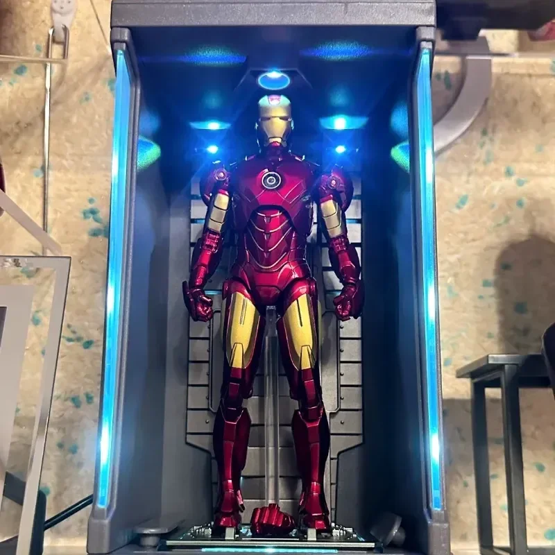 

Marvel Iron Man Mk1-7 Mark Hall Of Armor Set Of 1-7 Action Figure Avengers Tony Stark Legends Original Zd ModelDoll Toys Gift