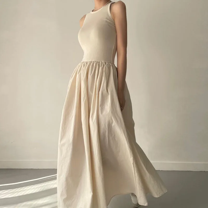 Solid Color Slim Casual Women's Dresses Black Sleeveless O-neck Summer Fashion Dress Party Club Hepburn Style Tank Dress
Solid Color Slim Casual Women's Dresses Black Sleeveless O-neck Summer Fashion Dress Party Club Hepburn Style Tank Dress