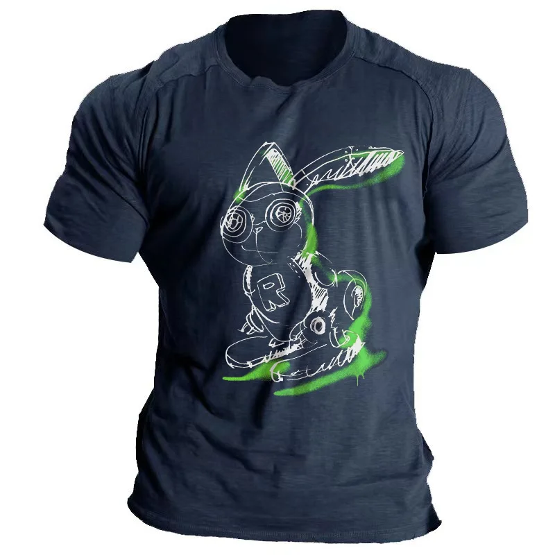 2023 Summer Men Animal Cartoon Retro Graphic 3D Print T-Shirt O-Neck Short Sleeve Fashion Trend Breathable Versatile Casual Tees
2023 Summer Men Animal Cartoon Retro Graphic 3D Print T-Shirt O-Neck Short Sleeve Fashion Trend Breathable Versatile Casual Tees