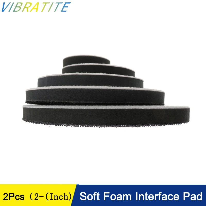 Soft Interface Pad, 2 Pack 2Inch -6 Inch Hook Loop Foam Protection Cushion for Sander Polisher Polishing Pads Backing Pad
Soft Interface Pad, 2 Pack 2Inch -6 Inch Hook Loop Foam Protection Cushion for Sander Polisher Polishing Pads Backing Pad