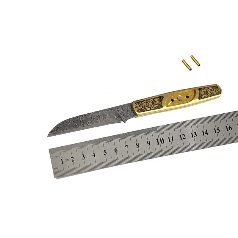 Damascus Steel Diy handmake Knife Blanks Fixed Blade Material Brass Engraving Tool Parts EDC Camping Survival Straight Knives
Damascus Steel Diy handmake Knife Blanks Fixed Blade Material Brass Engraving Tool Parts EDC Camping Survival Straight Knives